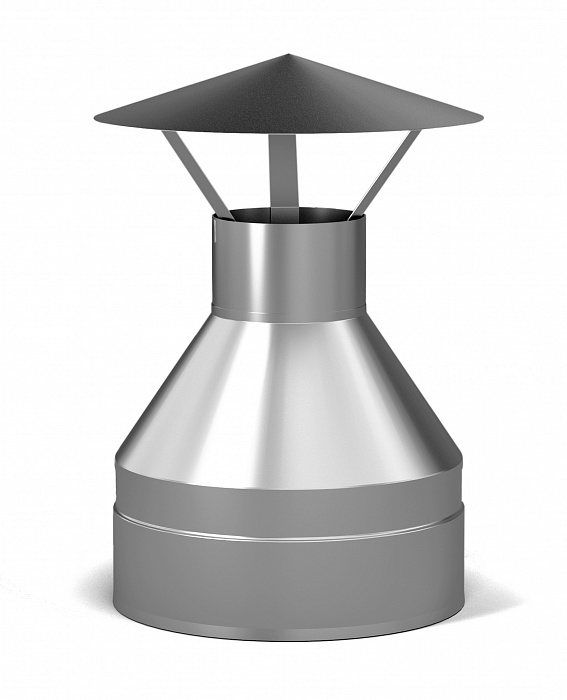 Оголовок TMF ф80/180, 0,5мм, нерж/нерж